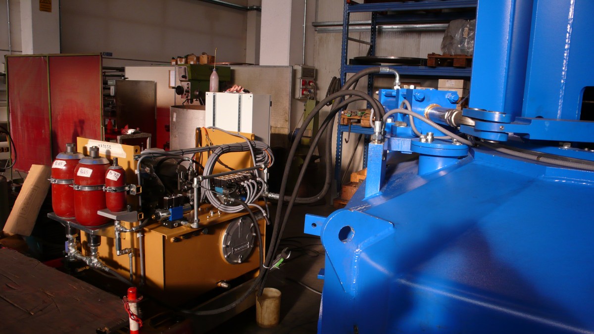 Collaudo della turbina