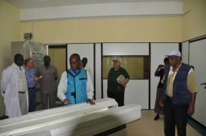 visita al "Prof. Edgardo Monari C.T. Scan Centre"